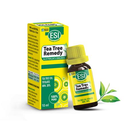 Natur Tanya® ESI® 100%-os tisztaságú Ausztrál Teafa olaj - Garantált 38 % feletti aktív hatóanyag (össz terpén) tartalom! 10ml